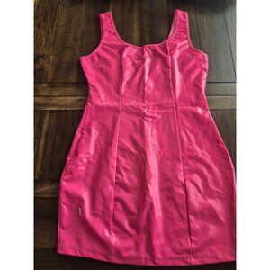 Hot Pink Sleeveless Bodycon Dress Medium